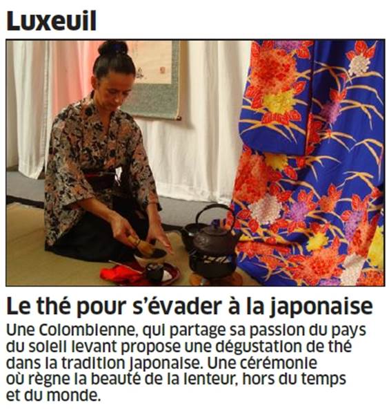 article presse thé